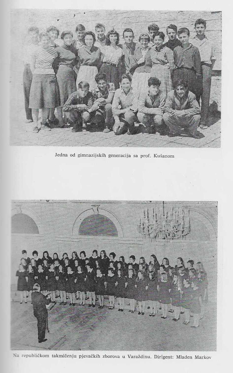Učenici Gimnazia — jedna od prvih generacija