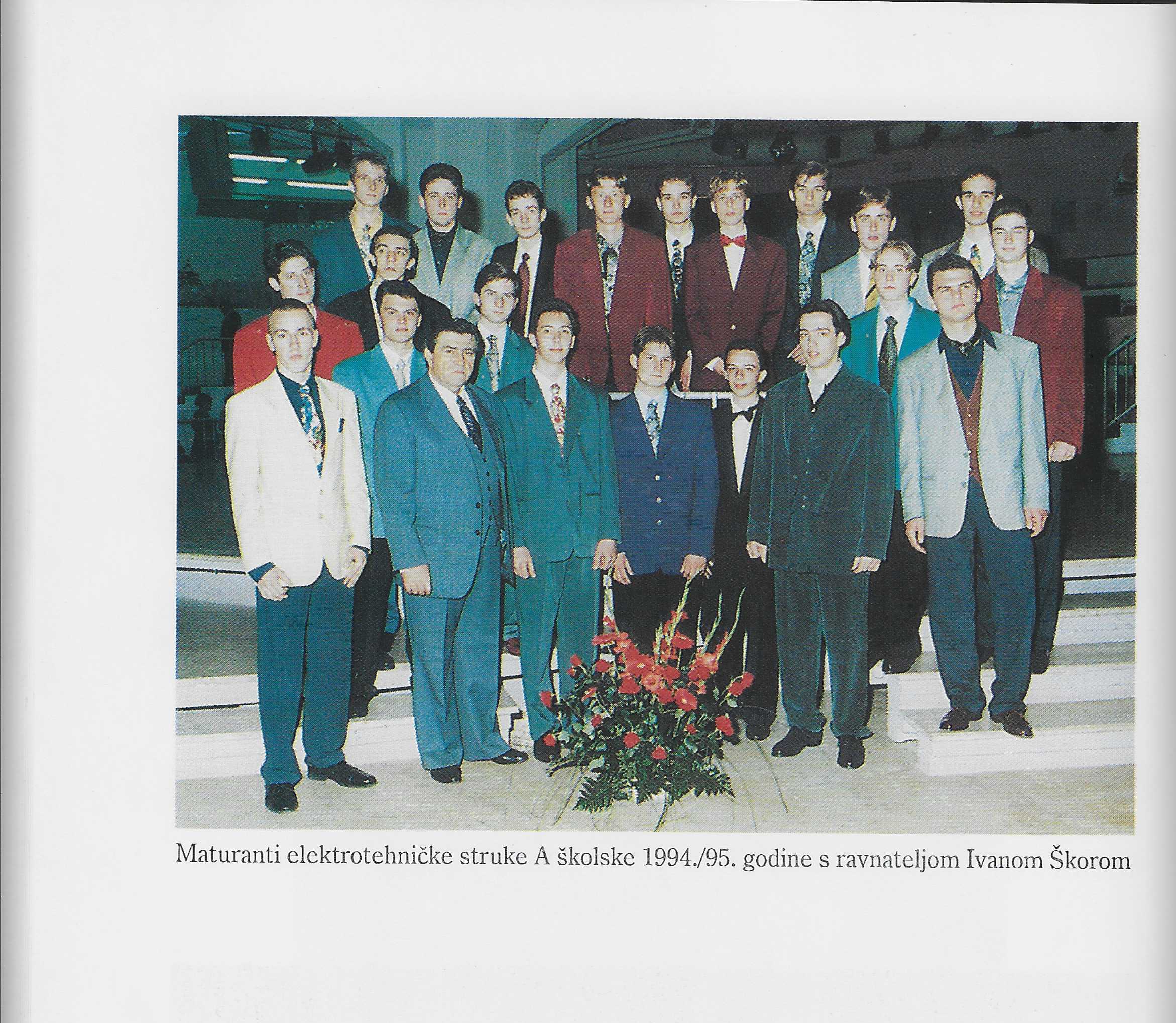 Maturanti 1994./95. — opća i prirodoslovno-matematička gimnazija