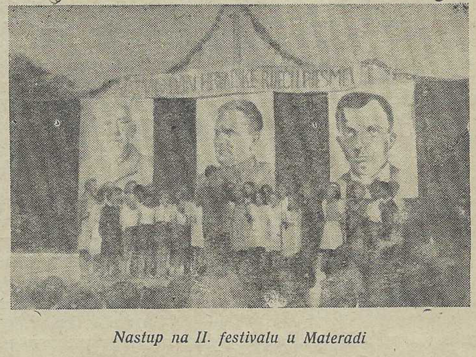 Nastup na festivalu u Materadi