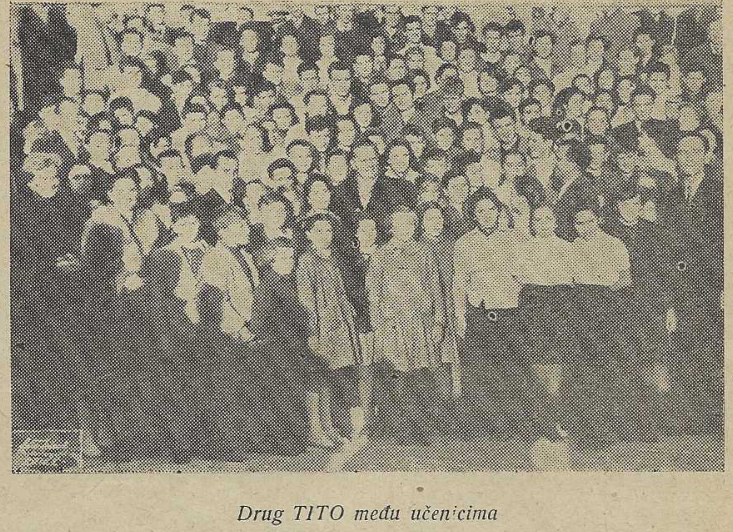 Tito s učenicima